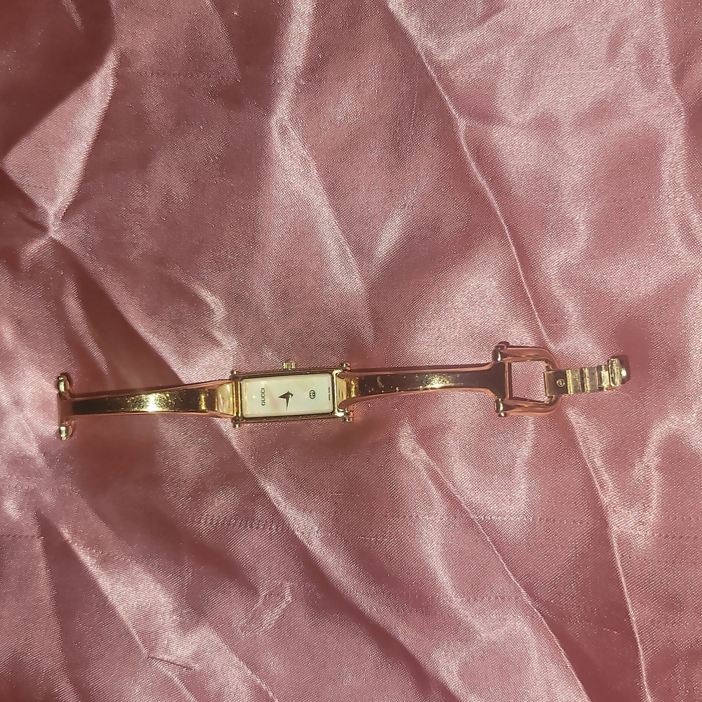 Vintage Gucci Gold Plated Timepiece
